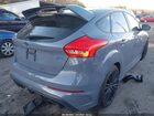 2017 Ford Focus Rs   Gray vin: WF0DP3TH6H4121102