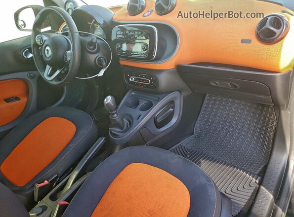 WMEFJ5DA6GK076510 2016 SMART FORTWO Оранжевый Вид панели приборов