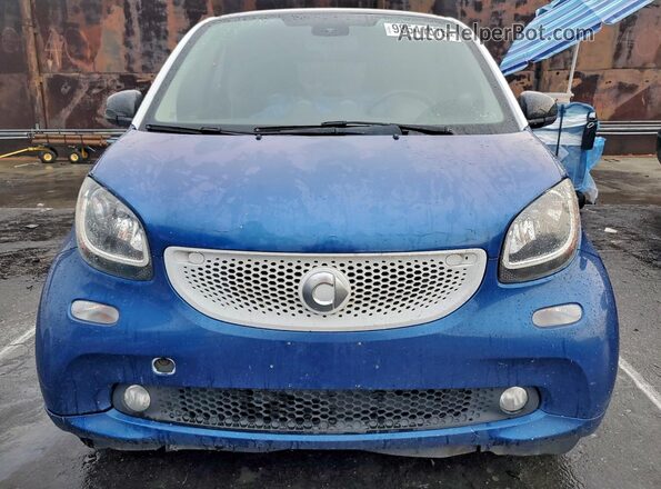 WMEFJ5DAXGK055451 2016 SMART FORTWO Двухцветный Вид спереди