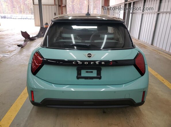 WMW23GD02S2X01131 2025 MINI COOPER Синий Вид сзади