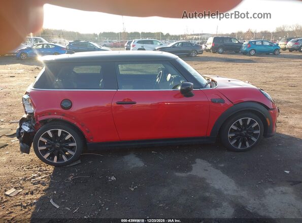 WMW53DH00P2T20696 2023 MINI HARDTOP Red უკანა სალონის ხედი