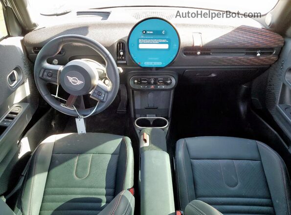 WMW53GD09S2W65919 2025 MINI COOPER Черный Вид панели приборов