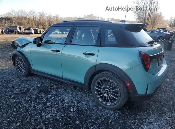 WMW53GD09S2W68772 2025 MINI COOPER Бирюзовый Задняя левая четверть