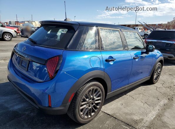 WMW53GD0XS2W41225 2025 MINI COOPER Синий Задняя правая четверть