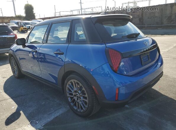 WMW53GD0XS2W41225 2025 MINI COOPER Синий Задняя левая четверть