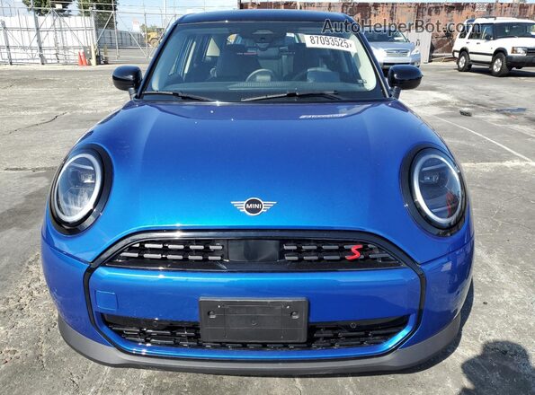 WMW53GD0XS2W41225 2025 MINI COOPER Синий Вид спереди