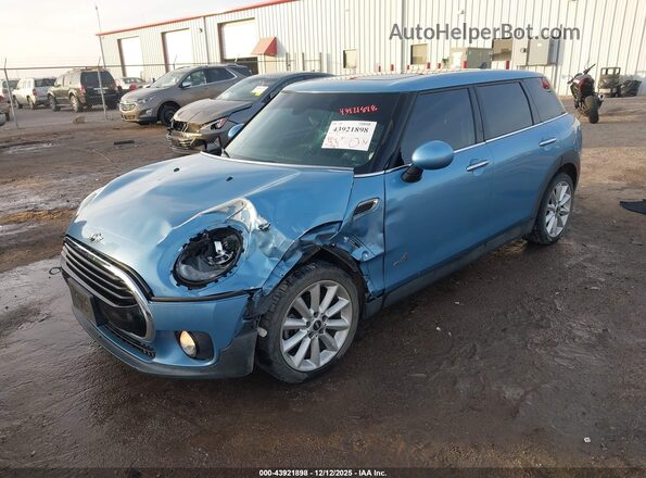 WMWLU1C54H2F27327 2017 MINI CLUBMAN Синий Передняя левая четверть