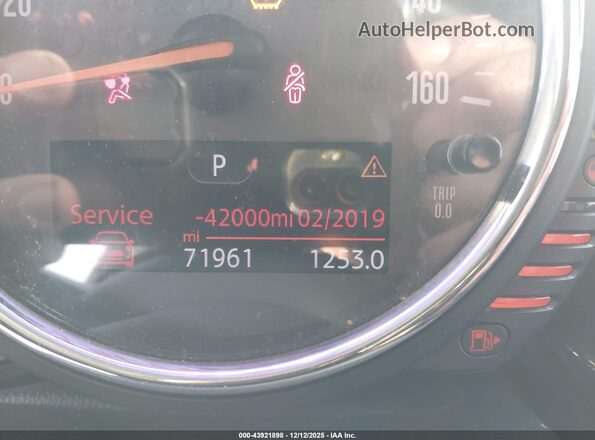 WMWLU1C54H2F27327 2017 MINI CLUBMAN Синий 