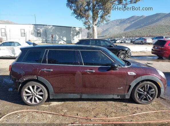 WMWLU5C32H2E83818 2017 MINI CLUBMAN Темно-бордовый Панорамный вид салона 360°