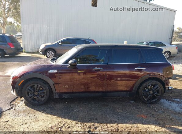 WMWLU5C32H2E83818 2017 MINI CLUBMAN Темно-бордовый 