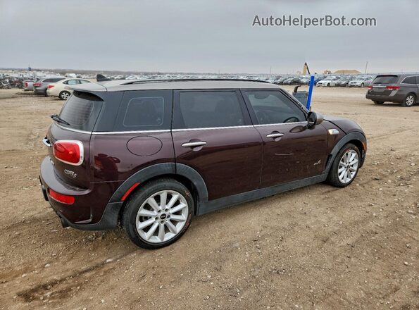 WMWLU5C52H2E82489 2017 MINI COOPER Бордовый Задняя правая четверть