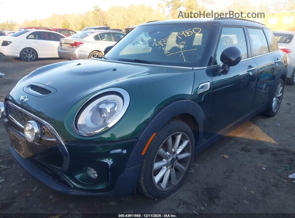 WMWLU5C54H2E80761 2017 MINI CLUBMAN Зеленый Передняя левая четверть
