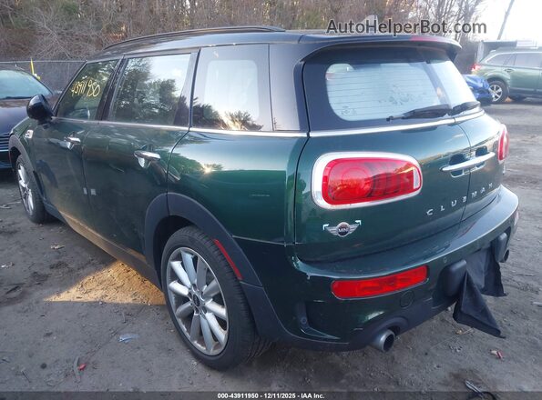 WMWLU5C54H2E80761 2017 MINI CLUBMAN Зеленый Задняя левая четверть