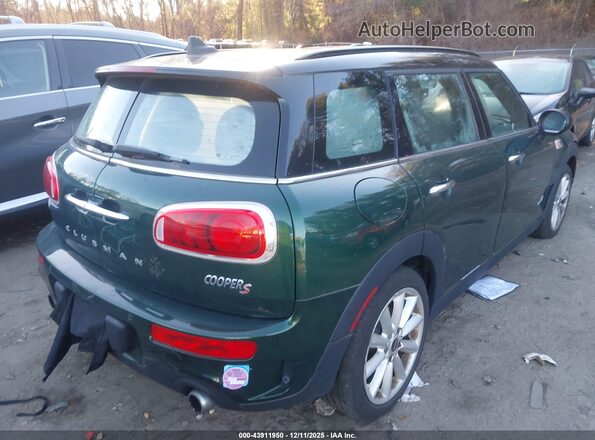 WMWLU5C54H2E80761 2017 MINI CLUBMAN Зеленый Задняя правая четверть