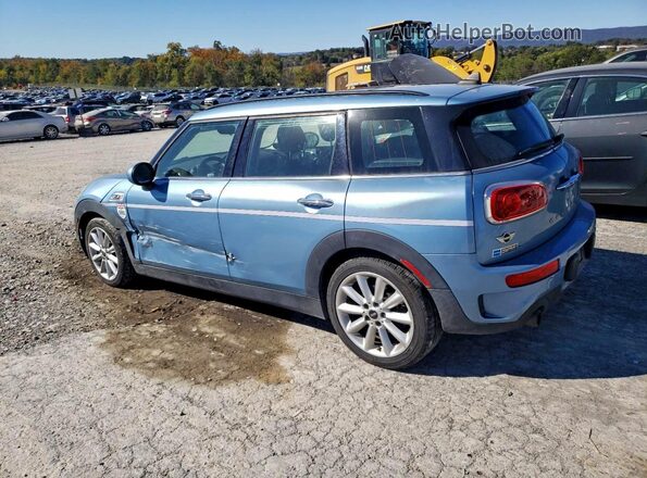 WMWLU5C55H2F24363 2017 MINI COOPER Синий Задняя левая четверть