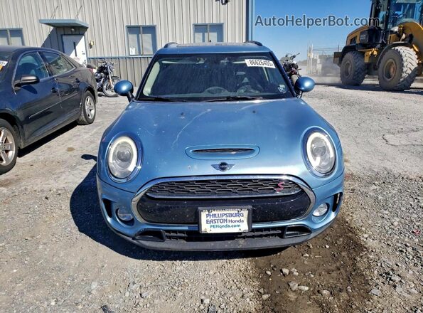 WMWLU5C55H2F24363 2017 MINI COOPER Синий Вид спереди
