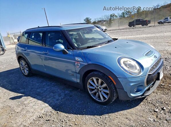 WMWLU5C55H2F24363 2017 MINI COOPER Синий Передняя правая четверть