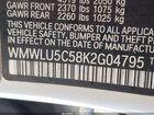 2019 Mini Clubman Cooper S Серый vin: WMWLU5C58K2G04795