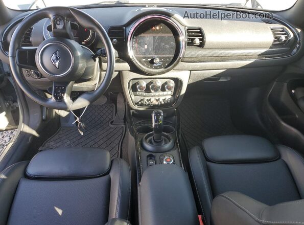 WMWXJ1C01N2R06874 2022 MINI COOPER Gray Вид панелі приладів
