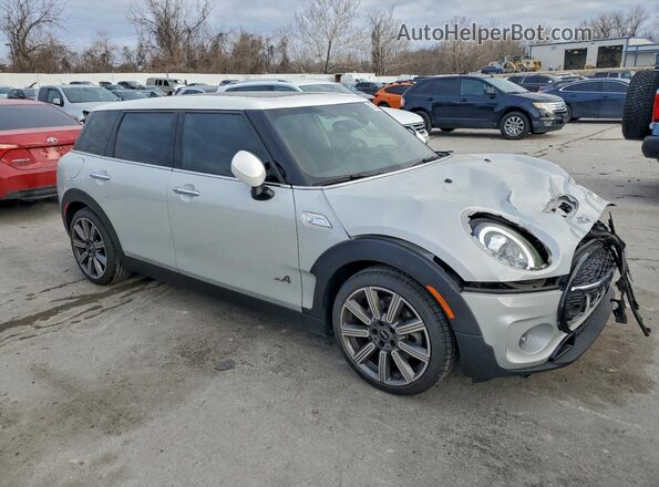 WMWXJ1C02M2P51380 2021 MINI COOPER Серебряный Передняя правая четверть