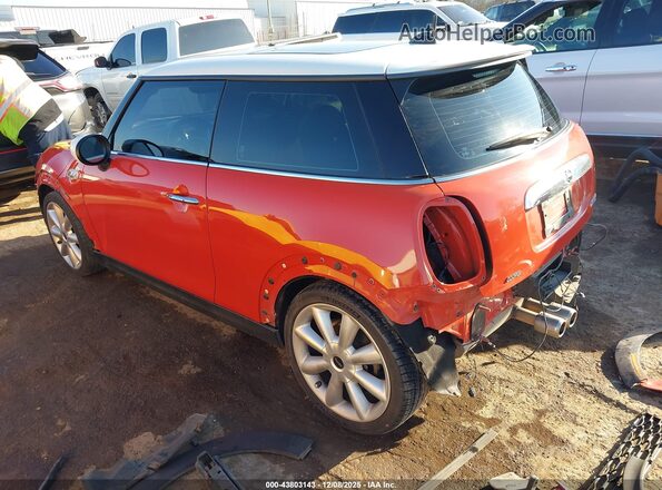 WMWXR5C02L2M23665 2020 MINI HARDTOP Оранжевый Задняя левая четверть