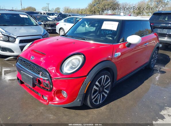 WMWXR5C05M2N59757 2021 MINI HARDTOP Красный Передняя левая четверть