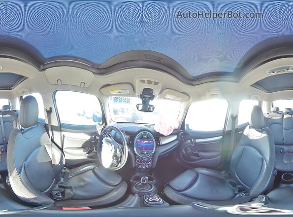 WMWXU7C03M2M98323 2021 MINI COOPER Black Widok naklejki z numerem VIN