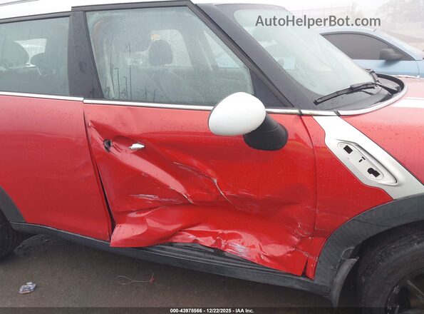 WMWZB3C59GWR49271 2016 MINI COUNTRYMAN Красный Вид спереди