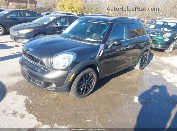 WMWZC3C53GWT08775 2016 MINI COUNTRYMAN Синий Передняя левая четверть