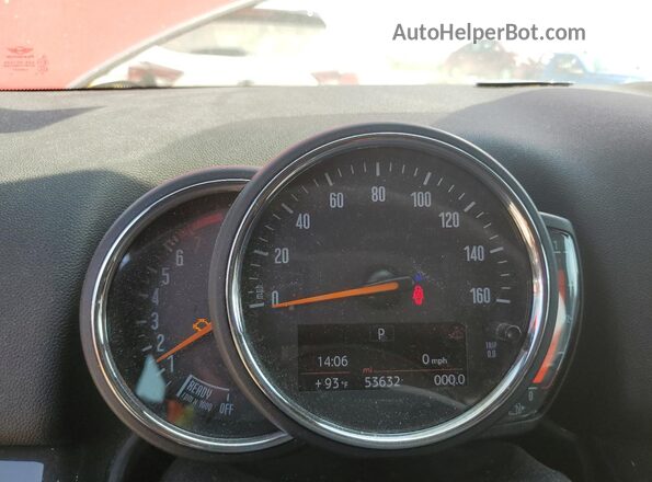 WMZ43BR00M3N10425 2021 MINI COOPER Красный Вид щитка приборов