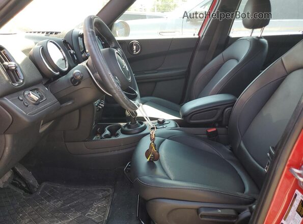 WMZ43BR00M3N10425 2021 MINI COOPER Красный Вид салона спереди