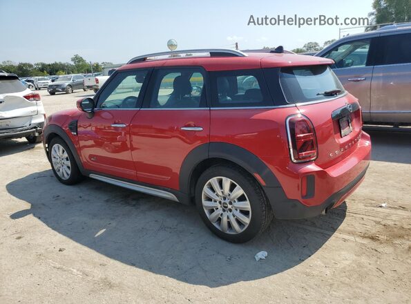 WMZ43BR00M3N10425 2021 MINI COOPER Красный Задняя левая четверть