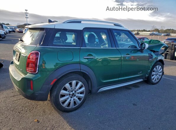 WMZ43BR08M3M78291 2021 MINI COOPER Зеленый Задняя правая четверть