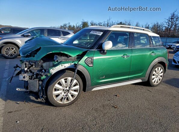 WMZ43BR08M3M78291 2021 MINI COOPER Зеленый Передняя левая четверть