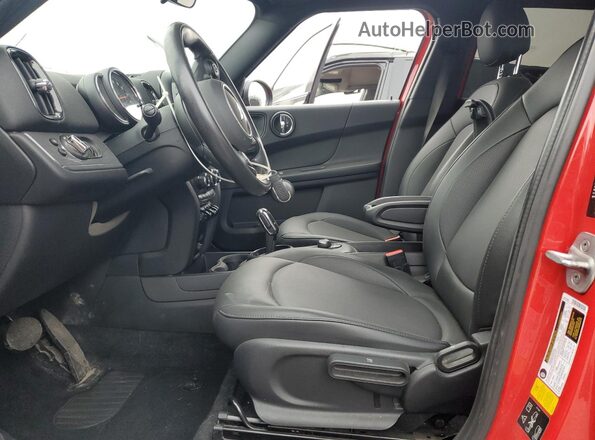 WMZ43BR09M3M88845 2021 MINI COOPER Красный Вид салона спереди