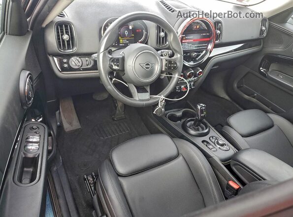 WMZ53BR06R3R61404 2024 MINI COOPER Gray Widok deski rozdzielczej