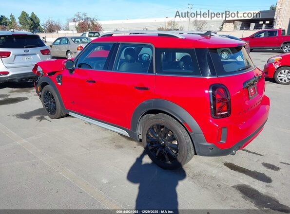 WMZ83BR00R3R53103 2024 MINI COUNTRYMAN Red Rear left