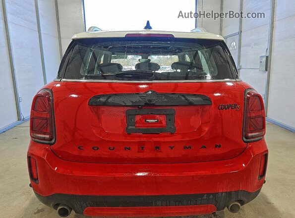 WMZ83BR05P3R09465 2023 MINI COOPER Красный Вид сзади