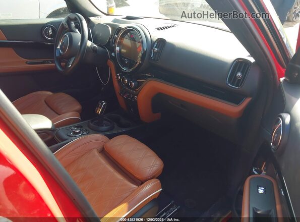 WMZ83BR08P3P56502 2023 MINI COUNTRYMAN Красный Вид салона спереди
