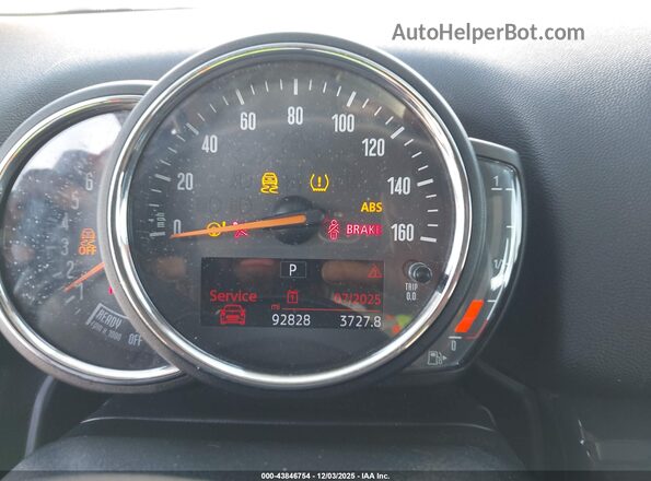 WMZYS7C32J3E07865 2018 MINI COUNTRYMAN White Widok tylnych siedzeń