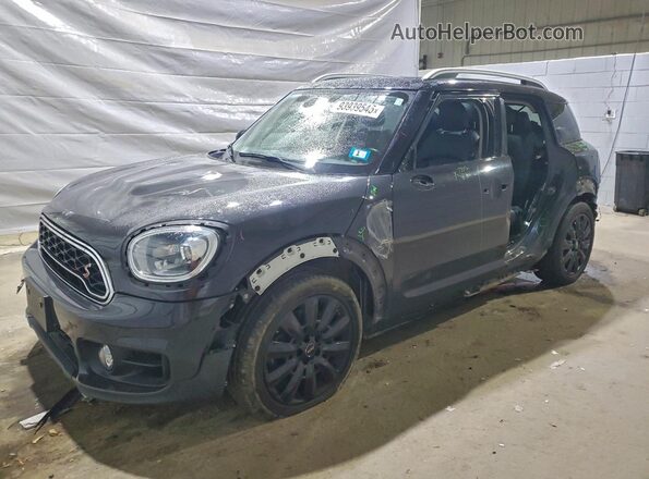 WMZYT5C32J3E61569 2018 MINI COOPER Серый Передняя левая четверть