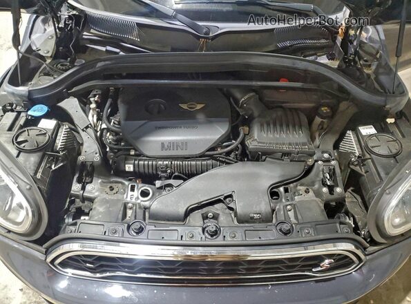 WMZYT5C32J3E61569 2018 MINI COOPER Серый Вид задней части салона
