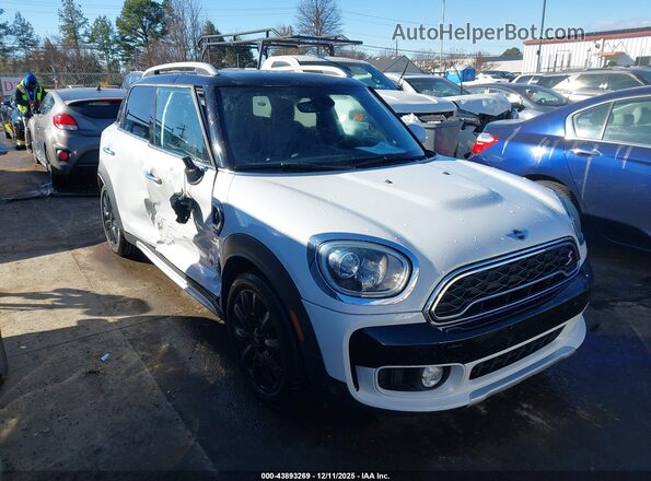 WMZYT5C35J3E19090 2018 MINI COUNTRYMAN Белый Передняя правая четверть