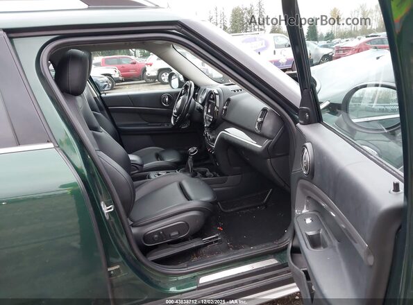 WMZYT5C3XJ3D82392 2018 MINI COUNTRYMAN Зеленый Вид салона спереди