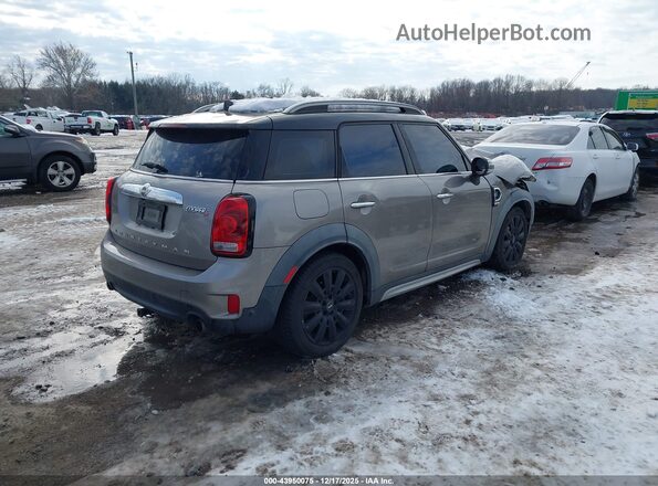 WMZYT5C54K3E62855 2019 MINI COUNTRYMAN Желто-коричневый Задняя правая четверть