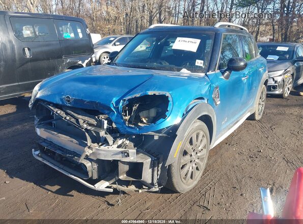WMZYT5C54K3G92444 2019 MINI COUNTRYMAN Синий Передняя левая четверть
