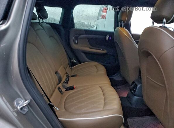 WMZYT5C5XK3G91332 2019 MINI COOPER Серый Вид задней части салона