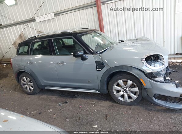 WMZYV5C30H3E01245 2017 MINI COUNTRYMAN Серый Вид задней части салона