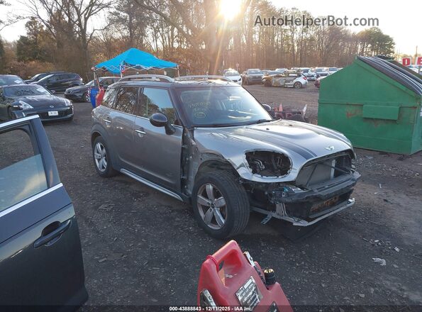 WMZYV5C30J3E03583 2018 MINI COUNTRYMAN Серый Передняя правая четверть