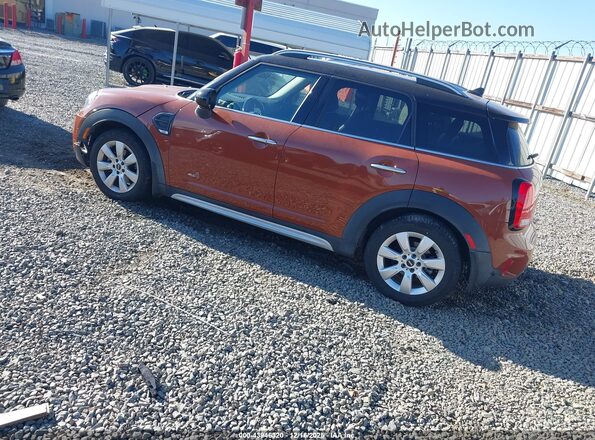 WMZYV5C34J3E04462 2018 MINI COUNTRYMAN Orange Задня ліва чверть